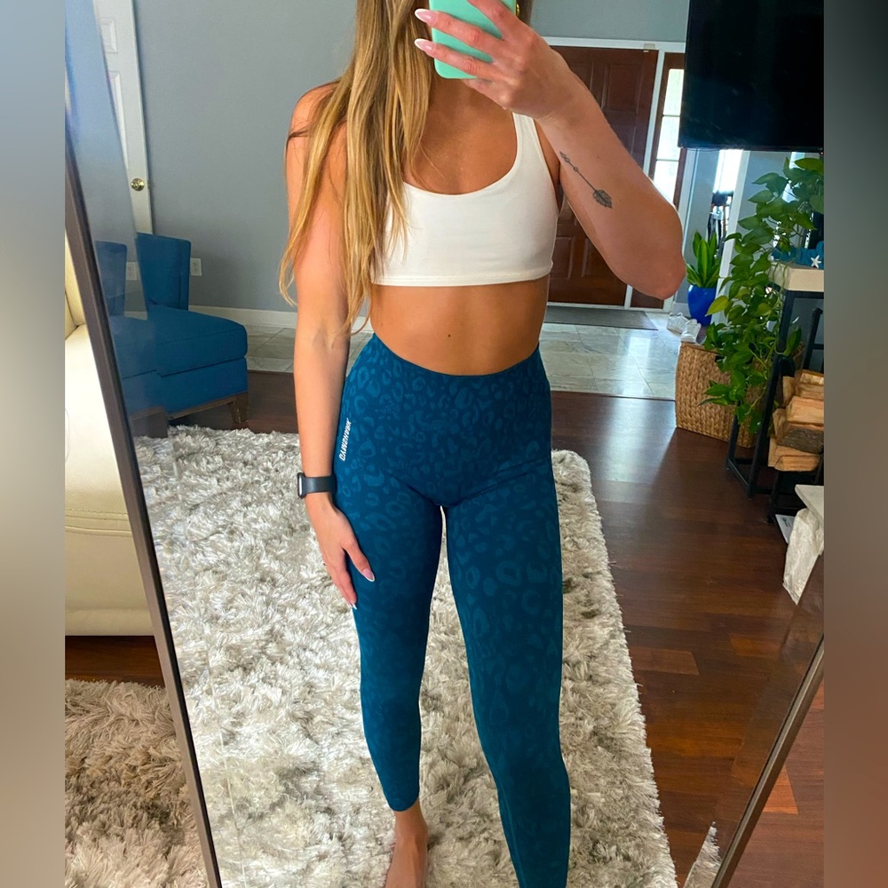 Gymshark blue adapt leggings